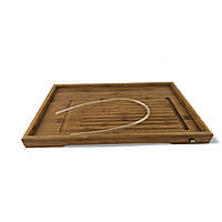 Чабань - бабмуковый столик для чайной церемонии 49х30х3,5см (35196)