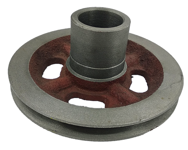 Шкив коленвала МТЗ Д-240, Д-243 240-1005131-Б1. Шків колінчастого вала ...