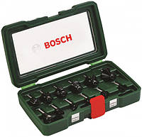 Набор фрез по дереву Bosch Expert for Wood 8мм, 12шт 2.607.019.466 (код 1546703)
