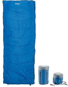 Літній спальний мішок-ковдра Pinguin Travel PFM 190, Right Zip (Blue)