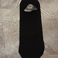 Носки следы, хлопок 90%, размер 41-45, черный цвет.