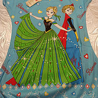Детская ночная рубашка для девочки, на 4-6 лет, яркие расцветки.