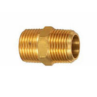 Фітинг латунний (зовнішня різь — зовнішня різь) 1/4" (m) х 1/8" (m) (Sumake MM P-11)