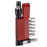 1/4" Набор бит Torx 8 пр. (FORCE 2081D)