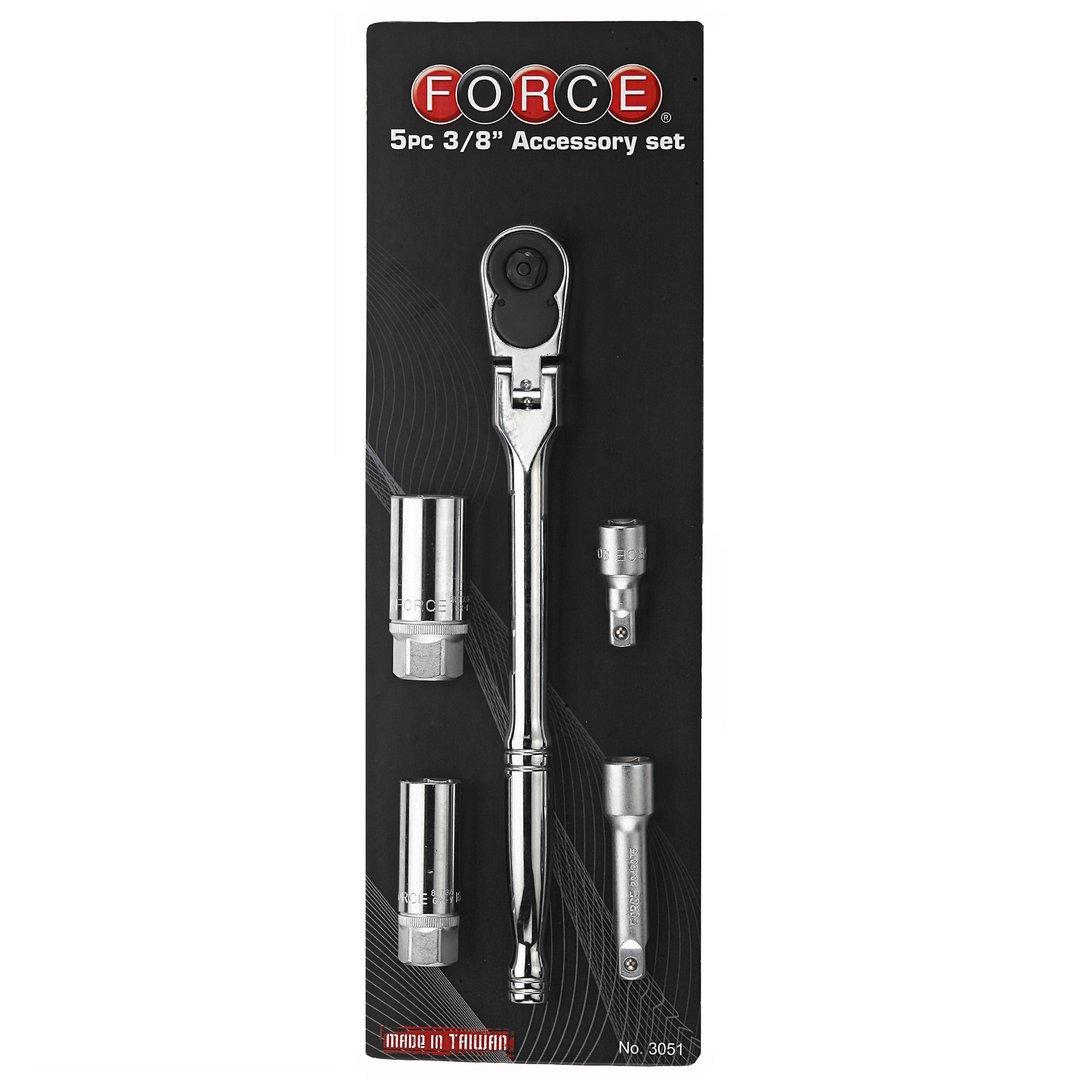 3/8" Набір для заміни свічок запалювання 5 пр (FORCE 3051)