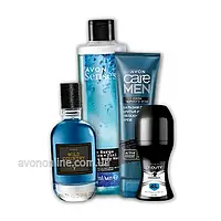 Набір для чоловіків Avon "Збадьоруючий океан" з 4х од.