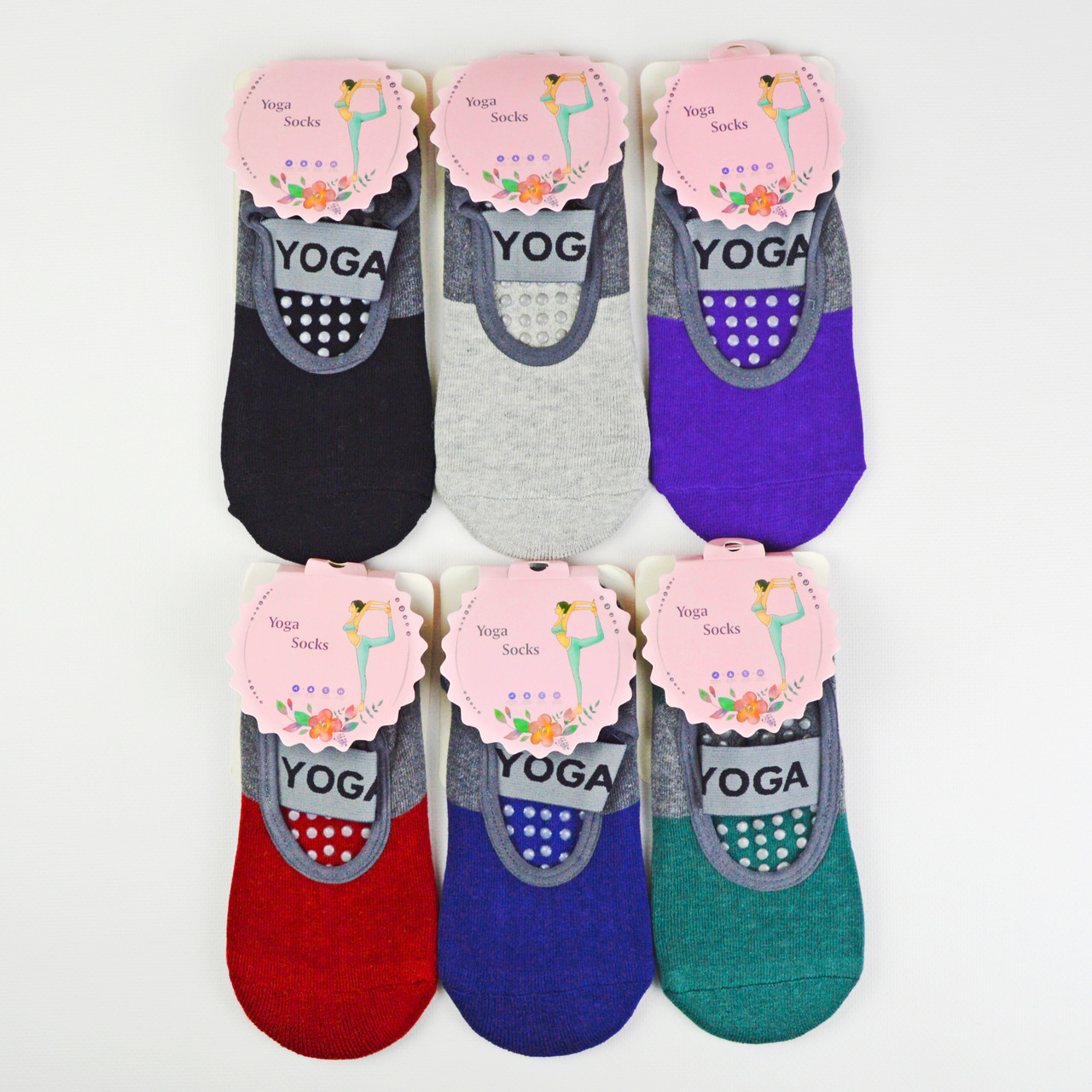 Шкарпетки для йоги носки пілатес йога стречінг yoga socks
