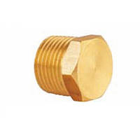 Фітинг латунний заглушка 1/4" (m) (Sumake SOS P-40-1)