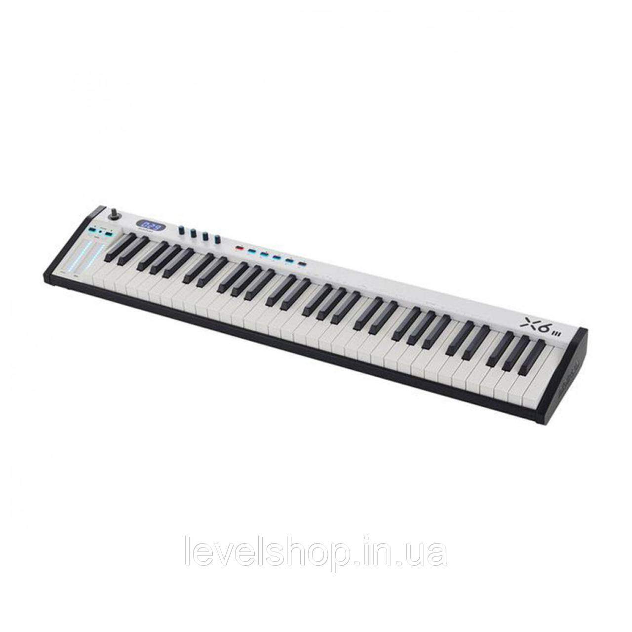 MIDI-клавіатура Midiplus X-6 III - фото 1 - id-p2194852403