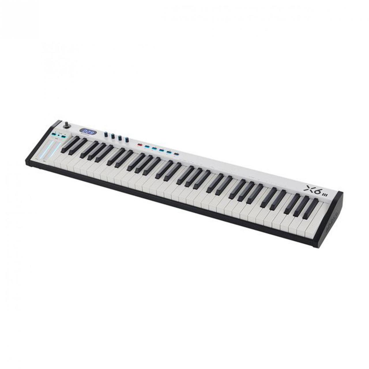 MIDI-клавіатура Midiplus X-6 III - фото 1 - id-p2194852403