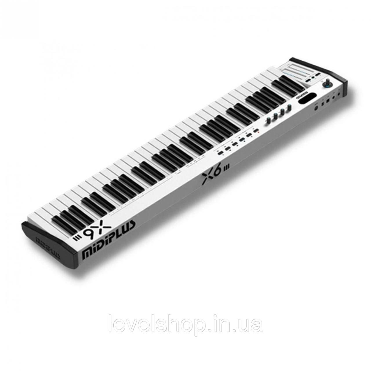 MIDI-клавіатура Midiplus X-6 III - фото 2 - id-p2194852403