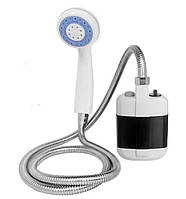 Кемпинговый душ с помпой, портативный душ на аккумуляторе USB Li-ion (2200 мАч), металлический шланг TR-280