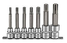 3/8" і 1/2" Набір головок-біт Ribe (Fiat) 7 пр. (FORCE 3078A)