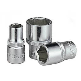 1/4" Головки торцевые шестигранные