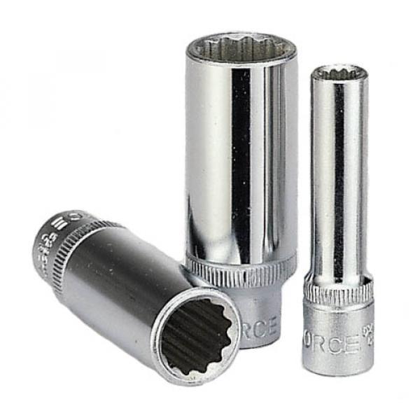 1/4" Головка дванадцятигранна глибока 9 мм, L = 50 мм (FORCE 5295009)