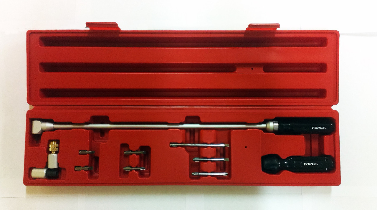 Набір для регулювання мотоциклетних карбюраторів 10 пр. (FORCE 910Y1)