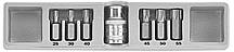 1/2" Набір біт Torx 10 мм 7 пр. (Т25-Т55) (FORCE 4074)