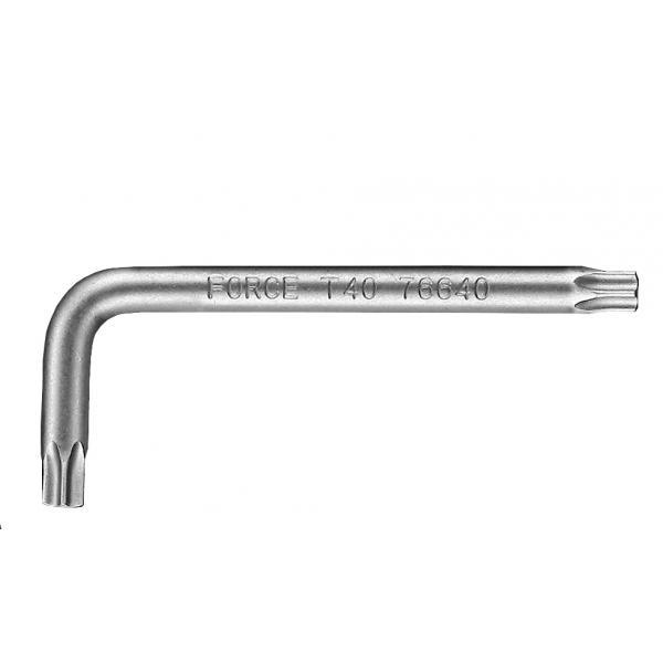 Ключ Torx Г-обр. Т80, L=78/150 мм (FORCE 76680)