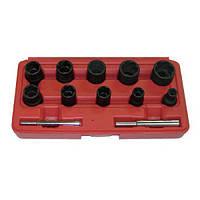 Набір головок для пошкоджених болтів і гайок 12 од. (FORCE 912U3)