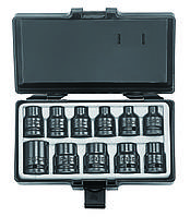 1/2" Набір головок E-профіль (Torx) ударних 11 пр. (E6-E24) (FORCE 4117)