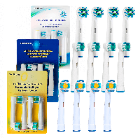 Насадки для електричних зубних щіток oral b eb20 eb50 eb18 12 шт.