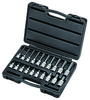 1/2" Набір головок-біт 6-гр. 20 пр. (5-17 мм) (FORCE 4206)