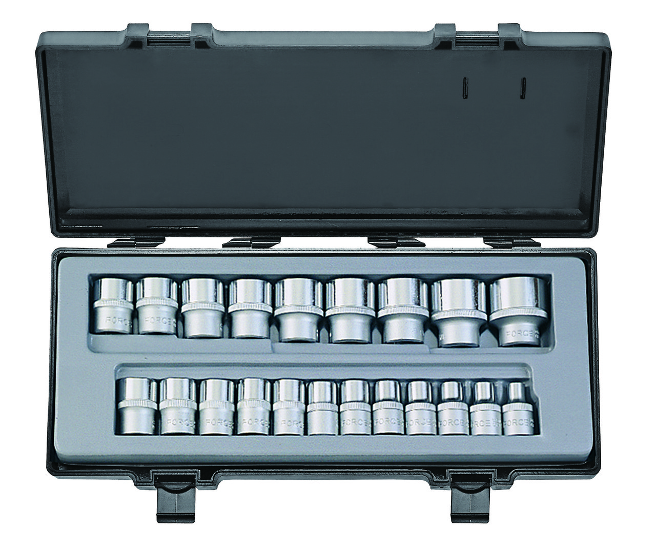 1/2" Набір головок Surface 21 пр. (8-32 мм) (FORCE 4212-7)