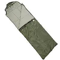 Спальный мешок з капюшоном Олива 210х75, спальный мешок бязь, туристический спальник SPARK