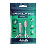Кабель USB Ridea RC-M231 Prima PD20W Type-C to Lightning Колір Білий, фото 3