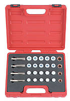 Комплект для ремонту різі оливозливних отворів 64 пр. (FORCE 964G1)