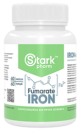 Iron Fumarate 50 мг Stark Pharm 60 капсул