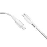 Кабель USB Ridea RC-M221 Prima 60W Type-C to Type-C Колір Білий, фото 4