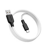 Кабель USB Ridea RC-M124 Soft Silico Type-C 3A Колір Чорний, фото 5