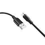Кабель USB Ridea RC-M124 Soft Silico Type-C 3A Колір Біло-Чорний, фото 7
