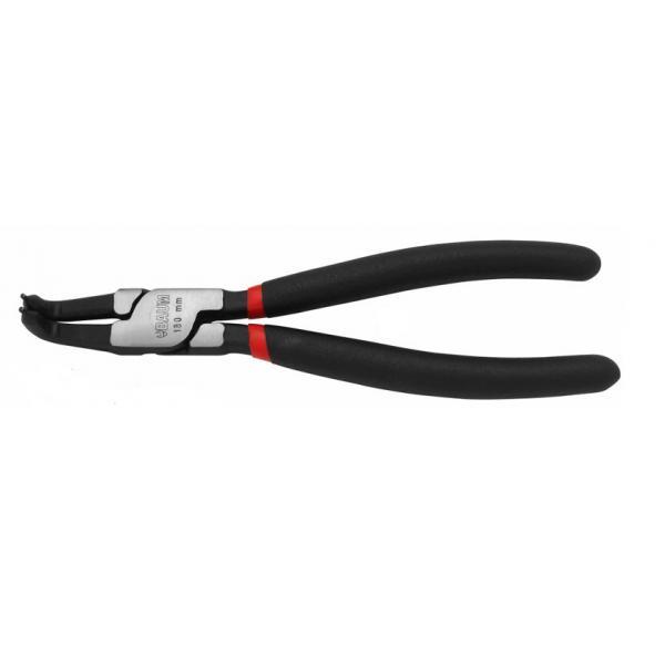 Щипці для зняття стопорних кілець, відігнуті на 90° (стиснення), L = 175 мм (BAUM 110-IB)