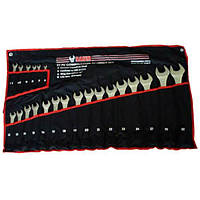 Набір ключів ріжково-накидних на полотні 22 пр. (6-32 мм) (BAUM 30-22M)