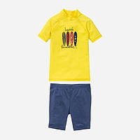 Сонцезахисний купальний костюм Lupilu на хлопчика (плавки + футболка) р.74-80 6-12 місяців