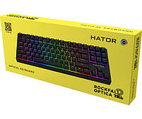 Клавіатура HATOR Rockfall 2 Optica TKL (HTK-730) Black, фото 7
