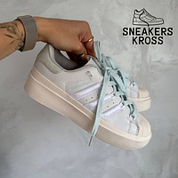 Жіночі кросівки Adidas Superstar White Mint Platform, Кросівки adidas Originals Superstar