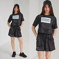 Літній костюм для дівчинки, шорти + футболка