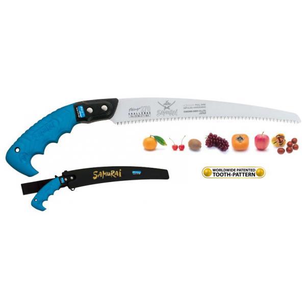 Пила з вигнутим полотном у чохлі, з поясним кріпленням L = 330 мм/3 мм (Samurai GCM-330-MH)