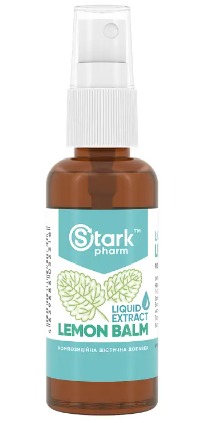 Lemon Balm Liquid Extract Stark Pharm 50 мл, фото 1