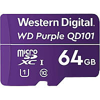 Карта пам'яті WD 64GB microSDXC class 10 UHS-I (WDD064G1P0C)