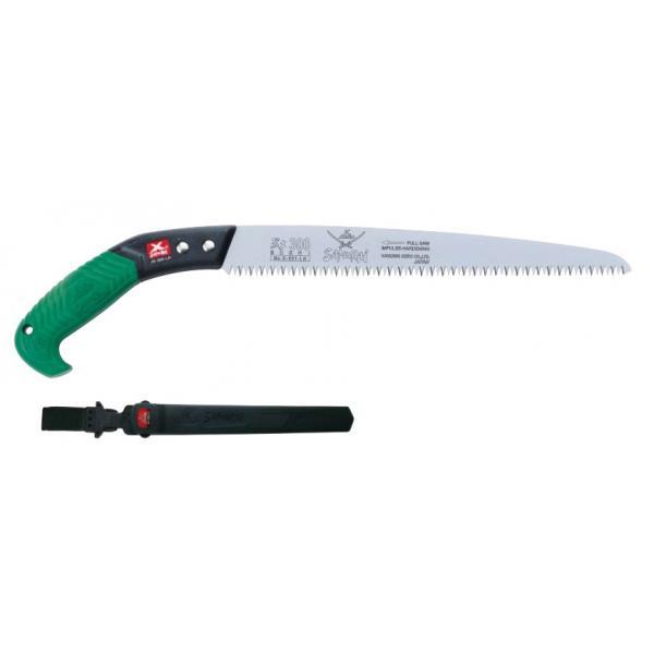 Пила з прямим полотном у чохлі, з поясним кріпленням (L = 300 мм/4 мм) (Samurai JS-300-LH)