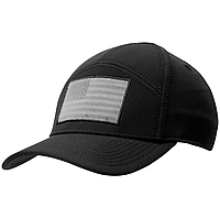 Тактическая кепка A-FLEX CAP Черный M/L, военная кепка-бейсболка, тактическая бейсболка AURA