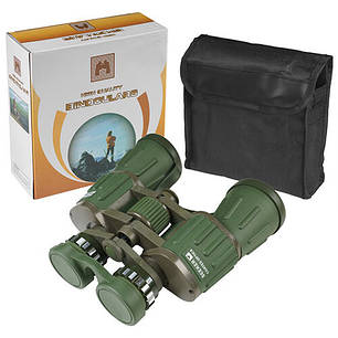 Бінокль зелений із зумом Seeker 10x50, фото 1