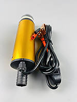 Насос топливоперекачивающий погружной электрический 12В 60Вт 30-50 л/мин + кабель + выключатель + 2 зажима кро