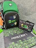 Рюкзак школьный полукаркасный Yes Minecraft S-100 559760