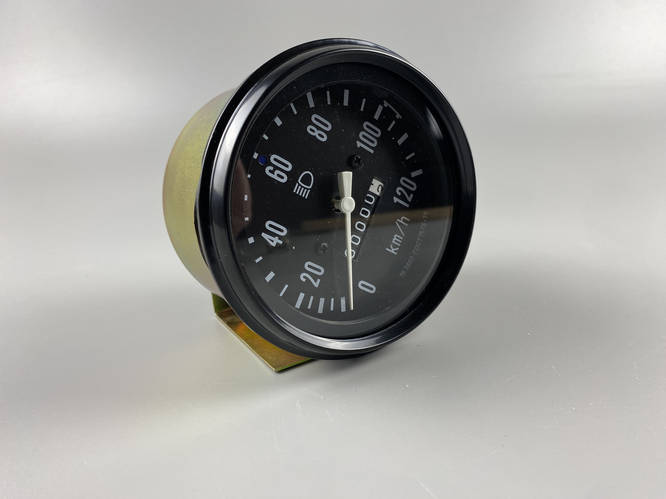 Спидометр механический ГАЗ-3307 УАЗ диаметр 100 мм. 0-120 км гибкий вал ...