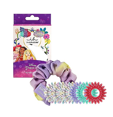 Подарунковий набір резинок для дівчинки InvisiBobble Kids Set Disney The Princesses 7 шт